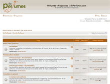 Tablet Screenshot of foro.deperfumes.com